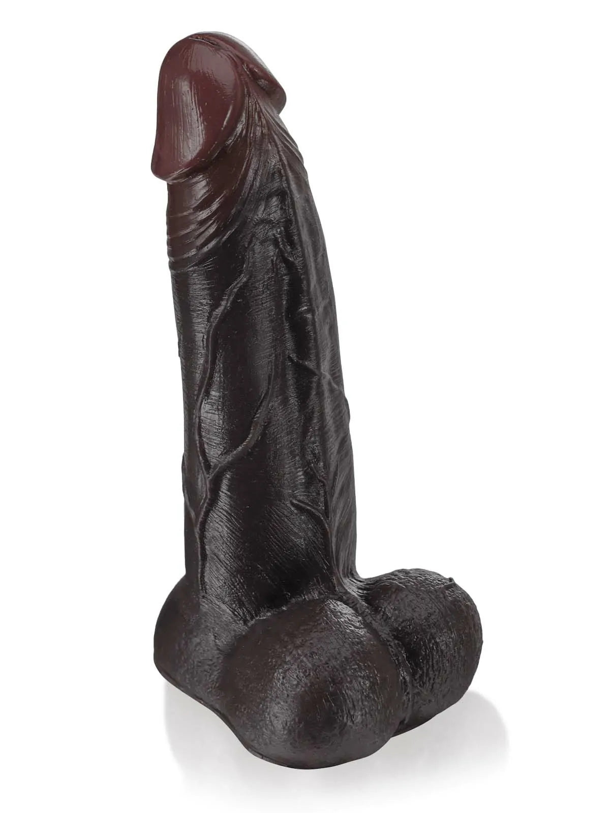 Raptor 10.8" x 2.5" Sliding Skin Silicone BBC Dildo with Vac-U-Lock & Moving Balls