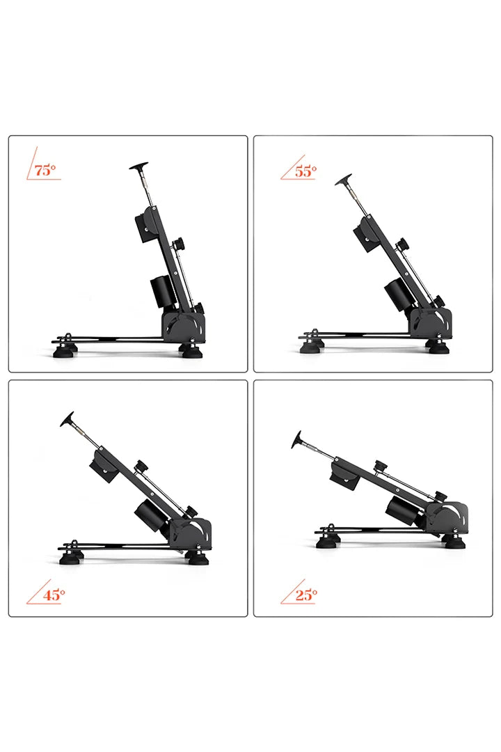 La Vibeo Thrusting Sex Machine, 64.8W Motor, 3-15cm Stroke, 10 Speeds, Wireless Remote