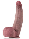 Alexander 16" x 3.7" Giant Curved Huge Realistic Dildo with Swollen Veined Balls