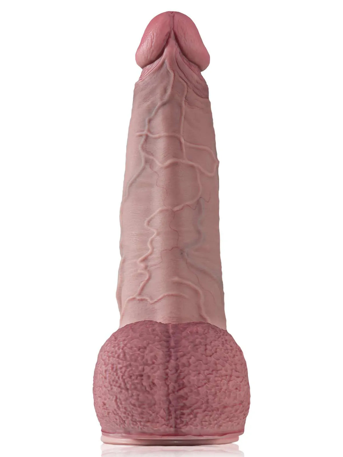 Alexander 16" x 3.7" Giant Curved Huge Realistic Dildo with Swollen Veined Balls