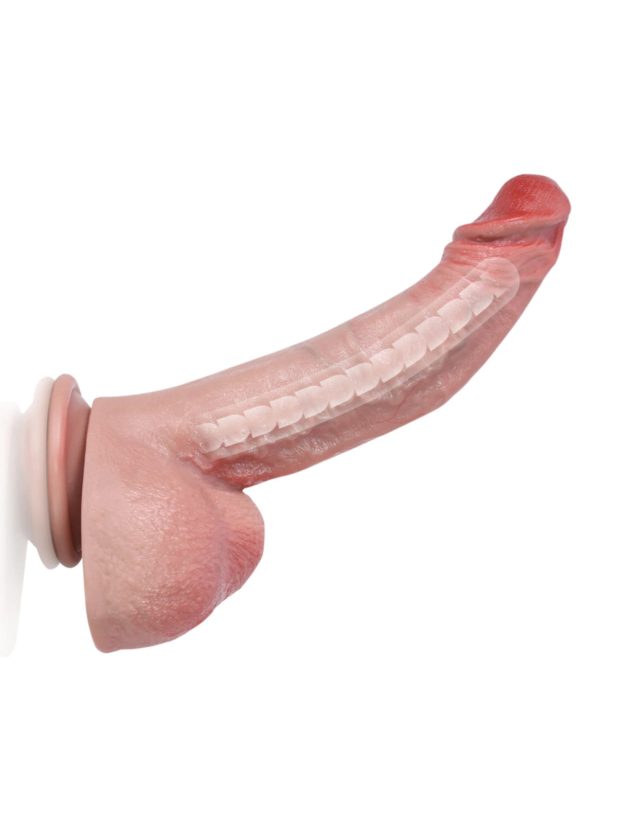 Charlie 9.5" x 2" Thick Realistisk Dildo with Bendable Core & Veins