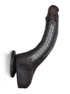 Jodie 8.3" x 1.5" Midnight Black Suction Dildo – Real-Feel Dual Density Silicone