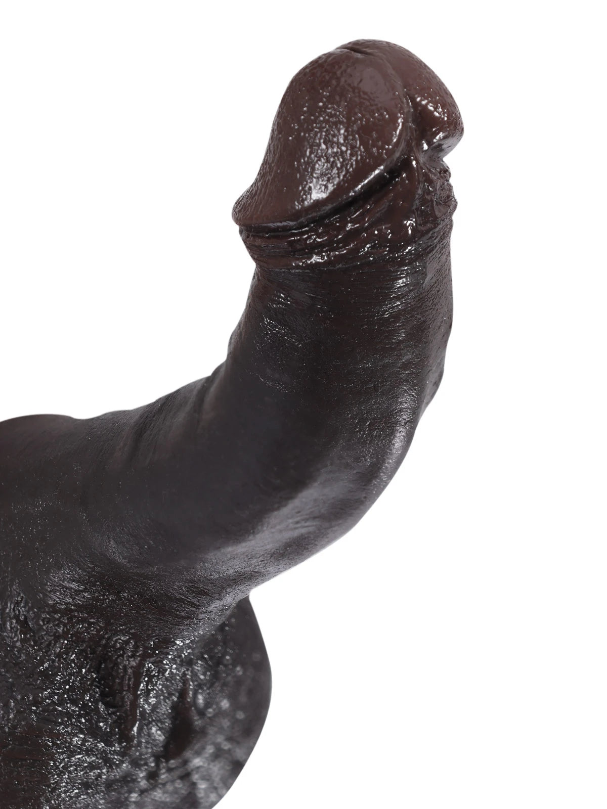 Jodie 8.3" x 1.5" Midnight Black Suction Dildo – Real-Feel Dual Density Silicone