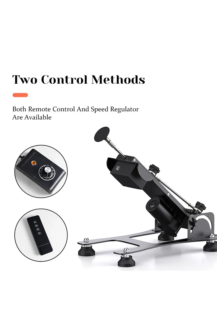 La Vibeo Thrusting Sex Machine, 64.8W Motor, 3-15cm Stroke, 10 Speeds, Wireless Remote
