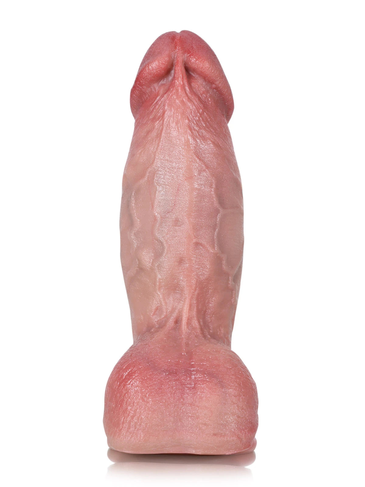 Londo 7.5" x 2.2" Fat Short Realistic Dildo with Raised Ridge Design