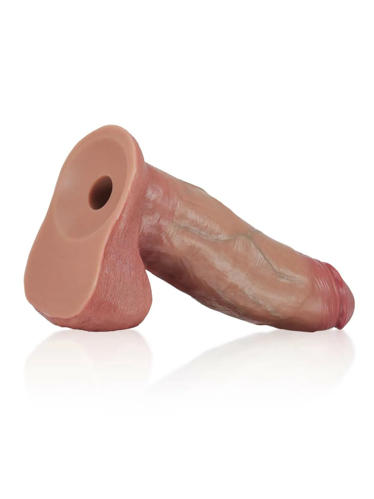 Phantom II 9" x 2" Handmade Sliding Skin Silicone Dildo with Vac-U-Lock & Movable Balls